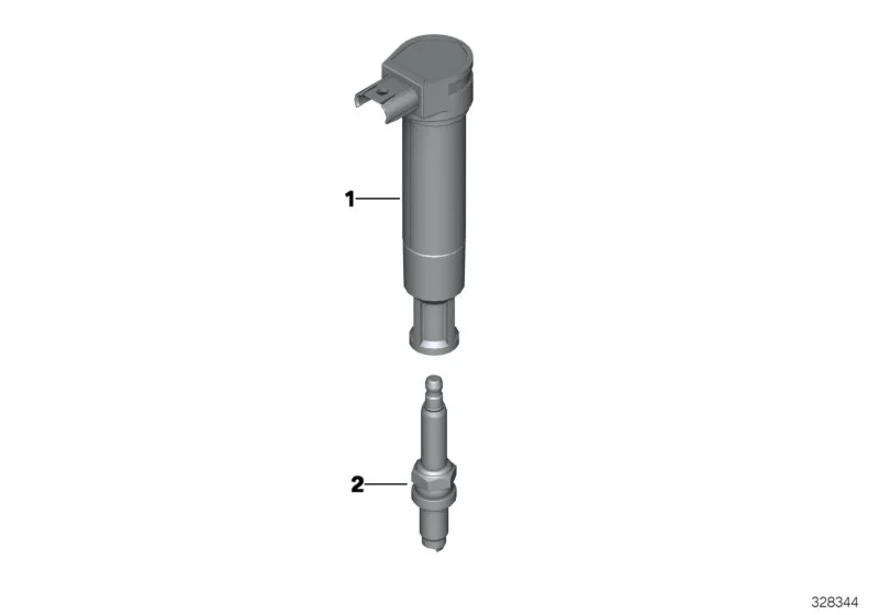 BMW Zündspule Tülle schwarz K40 K43 K44 K70 K71 K72 K73 K75 12138523968
