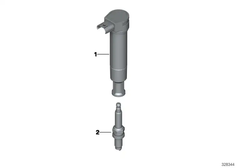 BMW Kerzenschachtzündspule 12138523972