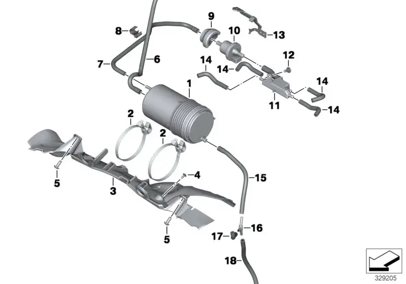 BMW Kabelbinder K47 16137721132 - K42, K47, K46 / Bildposition 02