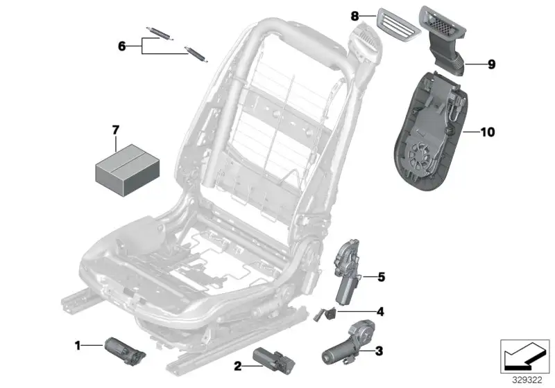 BMW Lüfter Nackenwärmer F33 F83 52107337696 - 4er F33, 4er, M4 F8