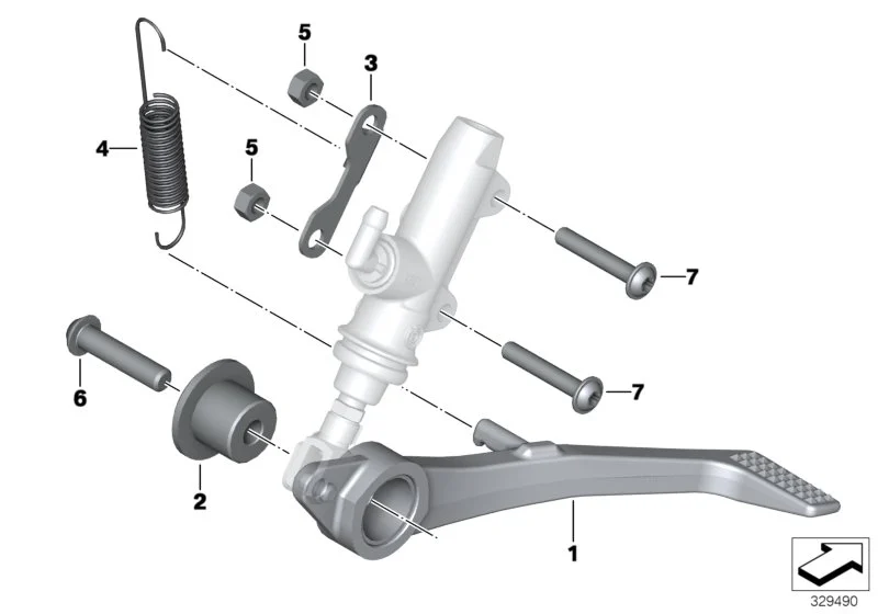 BMW Lagerbuchse K42 K46 K47 K67 46717715503