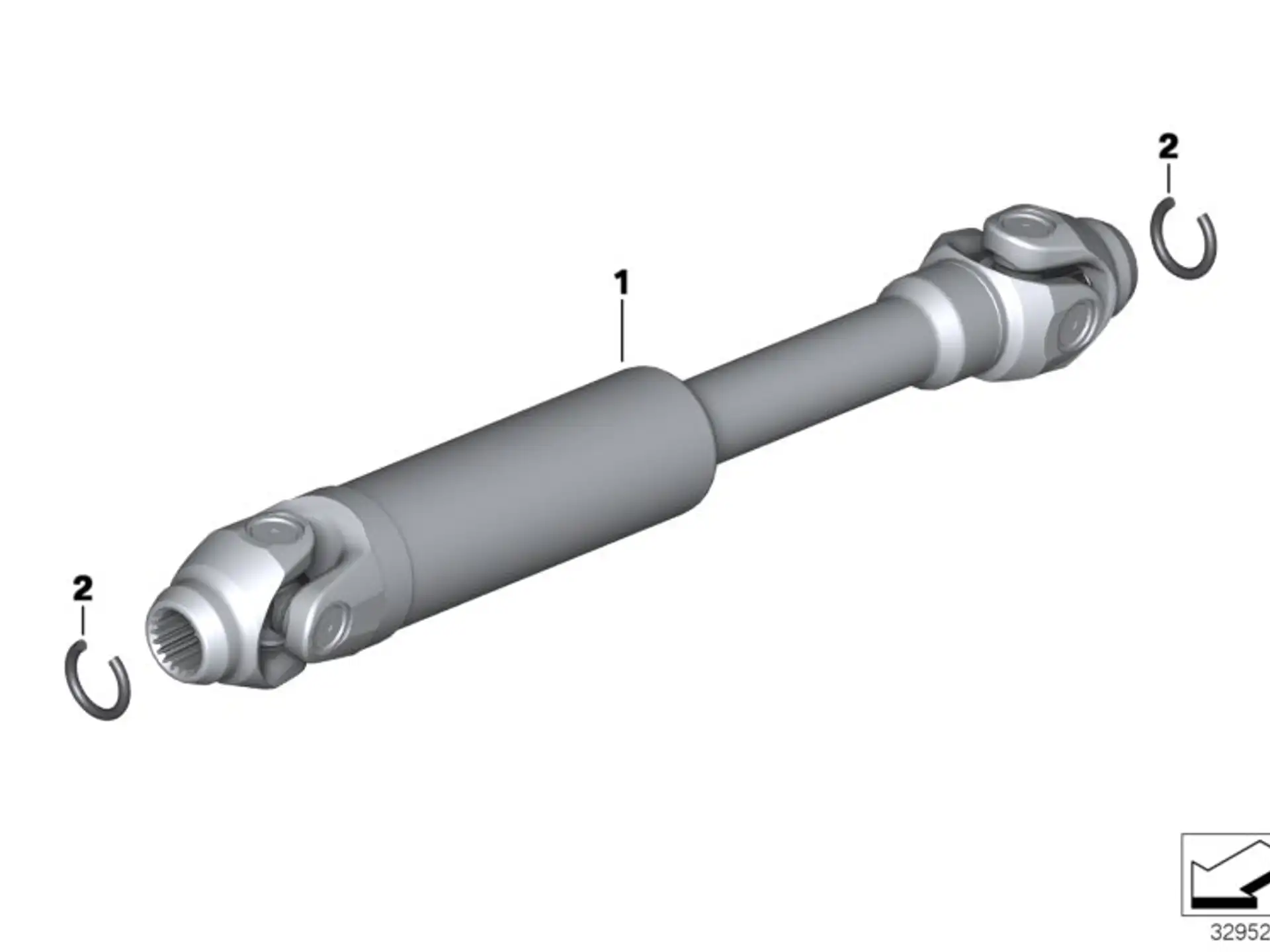 BMW Sprengring K21 K22 K23 K25 K26 K27 K29 K32 K33 26118527718