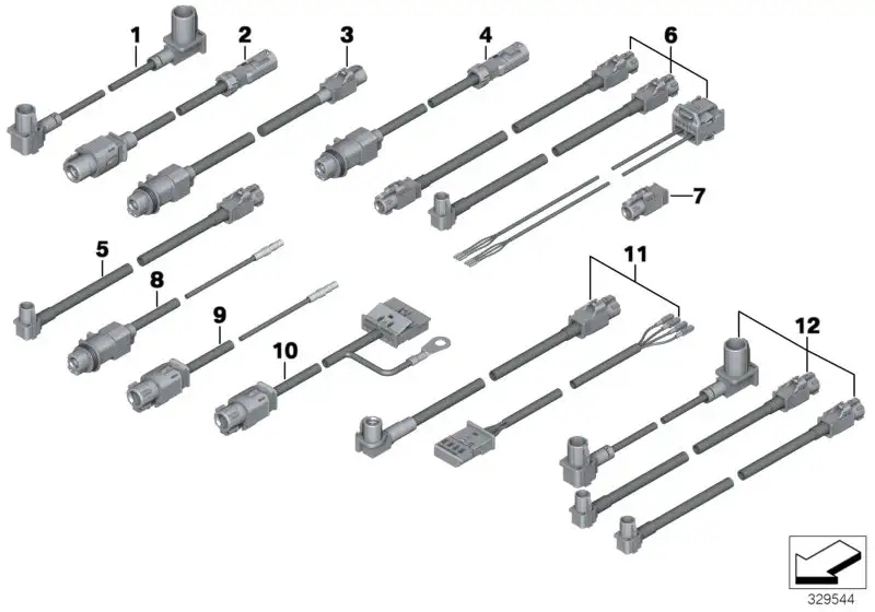 BMW HSD - Leitung F01 F02 F04 61129201763