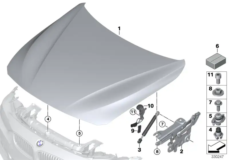 BMW Einsteller NE F01 F02 F04 F06 F07 F10 F11 F12 F13 F15 F16 F20