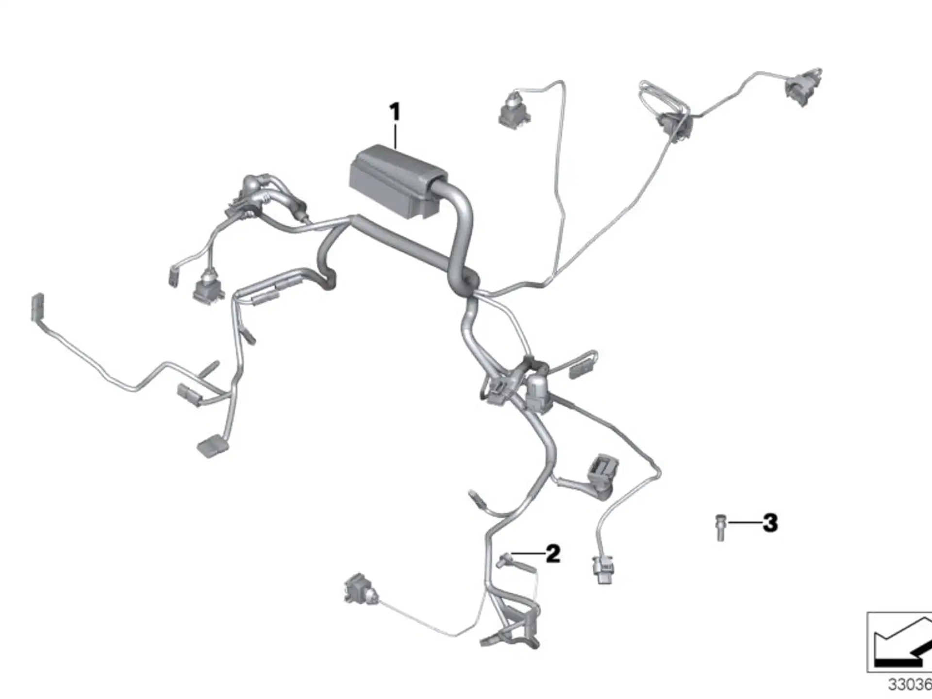 BMW Massebolzen K21 K22 K23 K30 K32 K33 R21 R21A R22 R28 61137671354