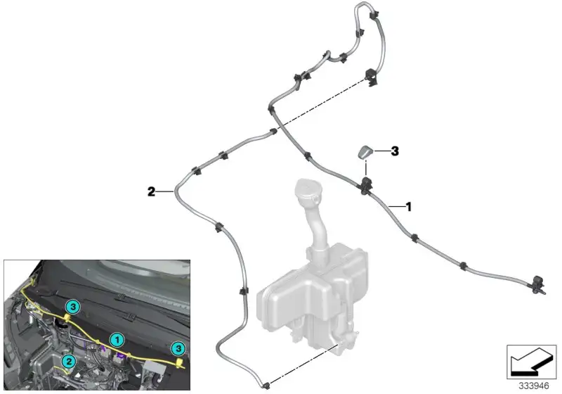 BMW Abdeckkappe I01 61667342827 - Bildposition 03
