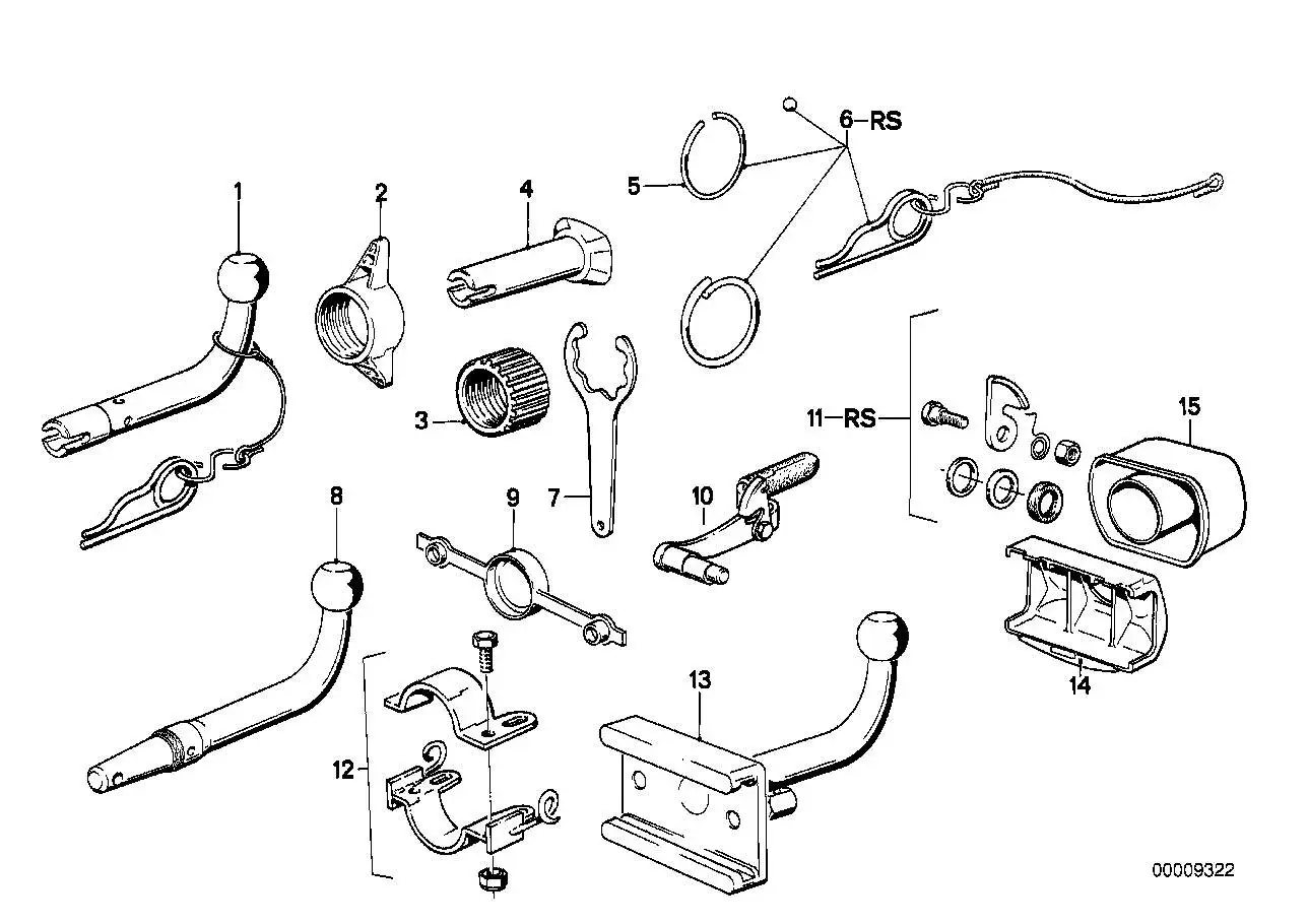BMW Abdeckkappe E24 E28 71601129334