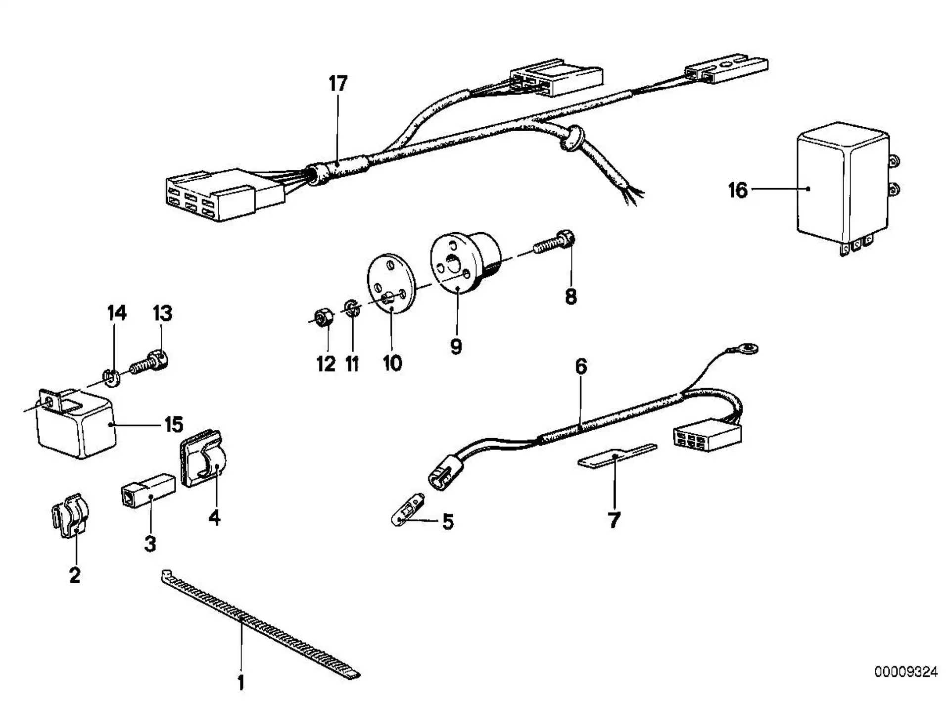 BMW Glühlampe R60 R75 R90 R90S R45 R45T R65 R65T E30 E12 E21 E23 E24 E28 E31 E32 E34 E36 E38 E83 R13 F54 F56 R50 R52 R53 R55 R56 R57 R58 R59 R61 63217167000