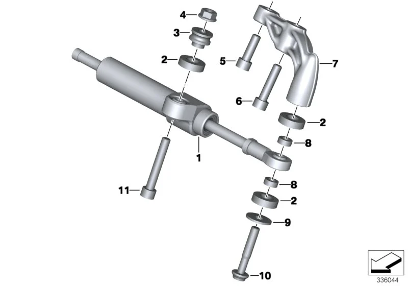 BMW Zylinderschraube K21 K22 K32 K52 K69 K71 07129907830