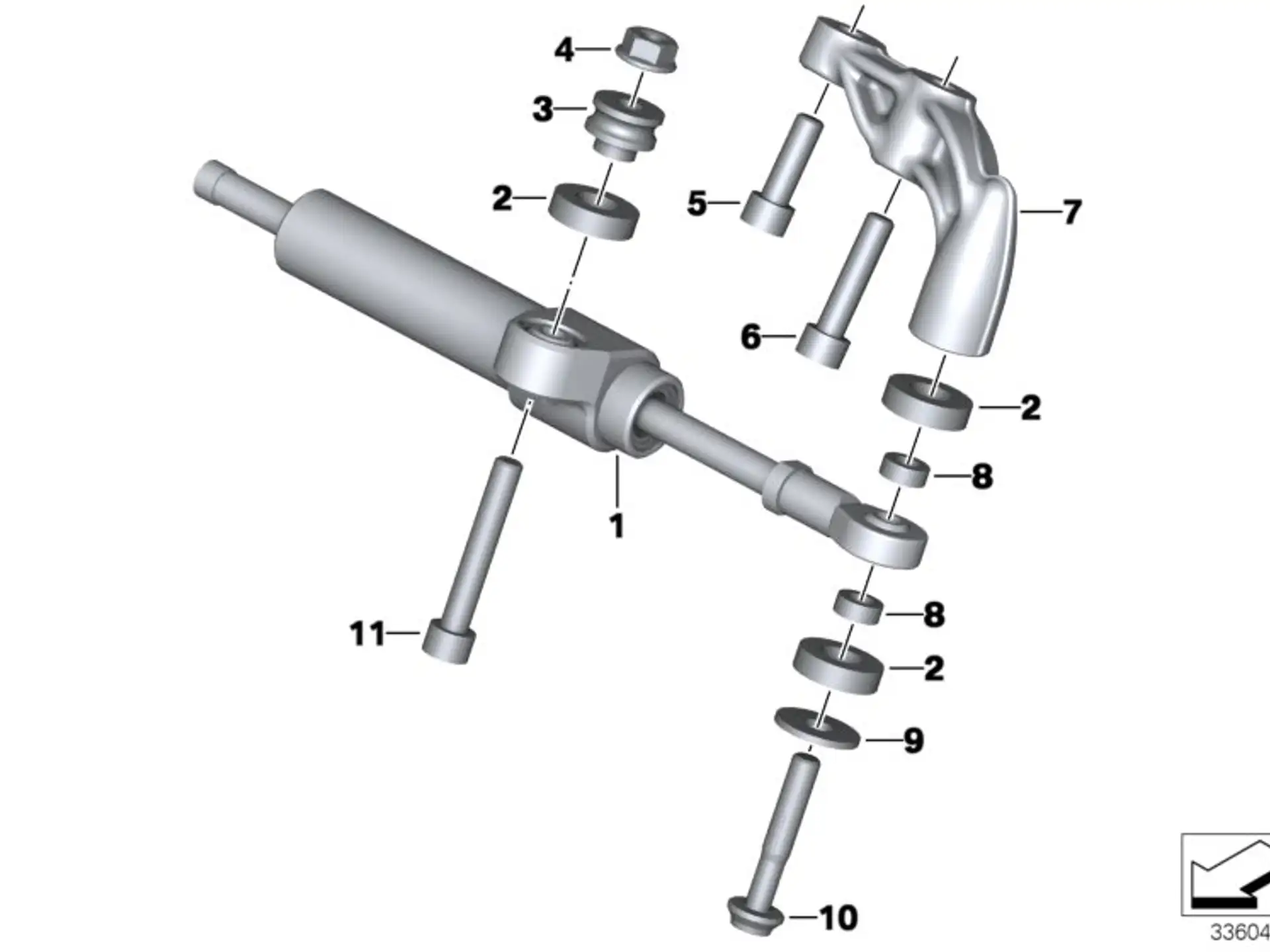 BMW Zylinderschraube K21 K22 K32 K52 K69 K71 07129907830
