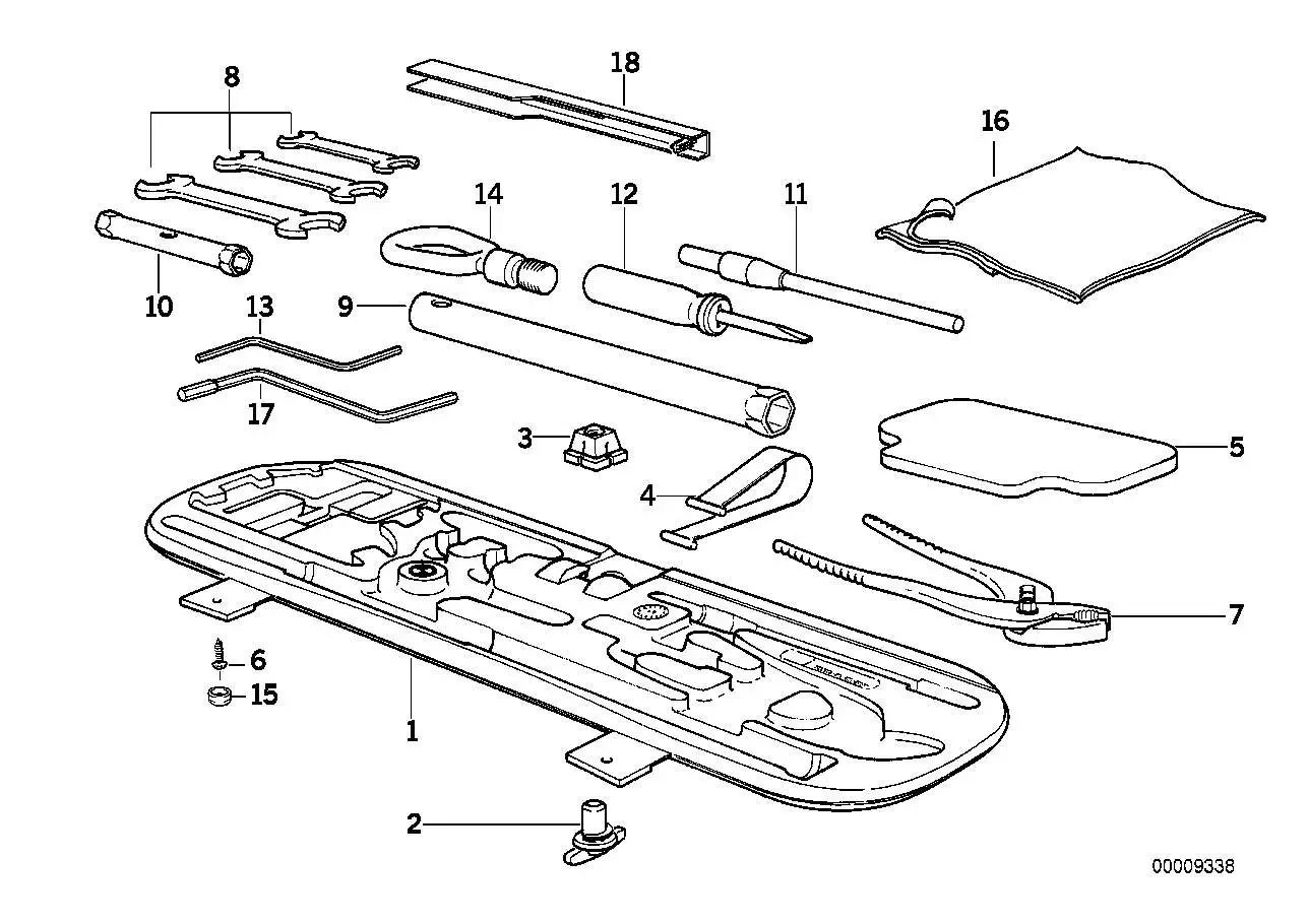 BMW Halteband E36 71111181085
