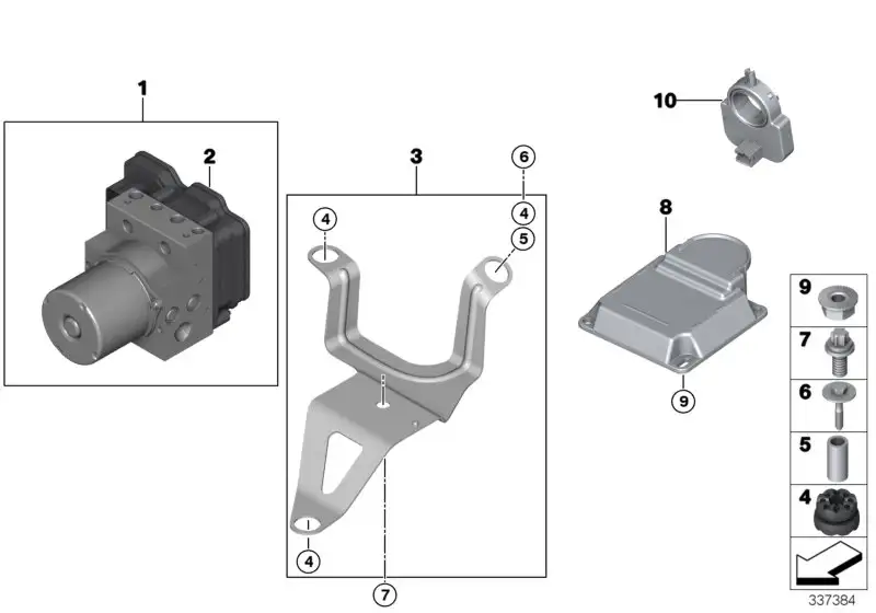 BMW Hydroaggregat DXC F15 F16 F85 F86 34516884736