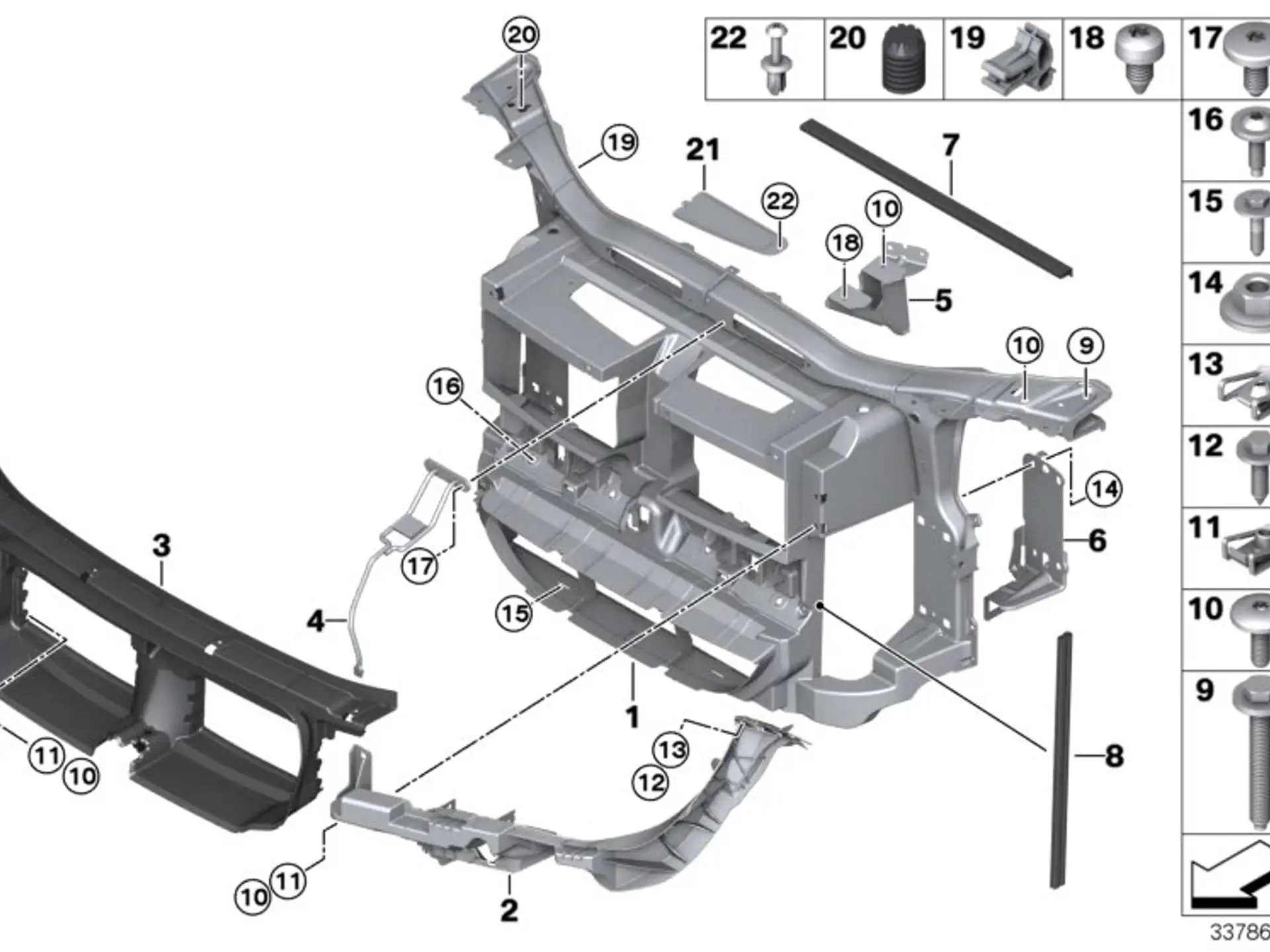 BMW Halter Scheinwerfer rechts E84 51642990180