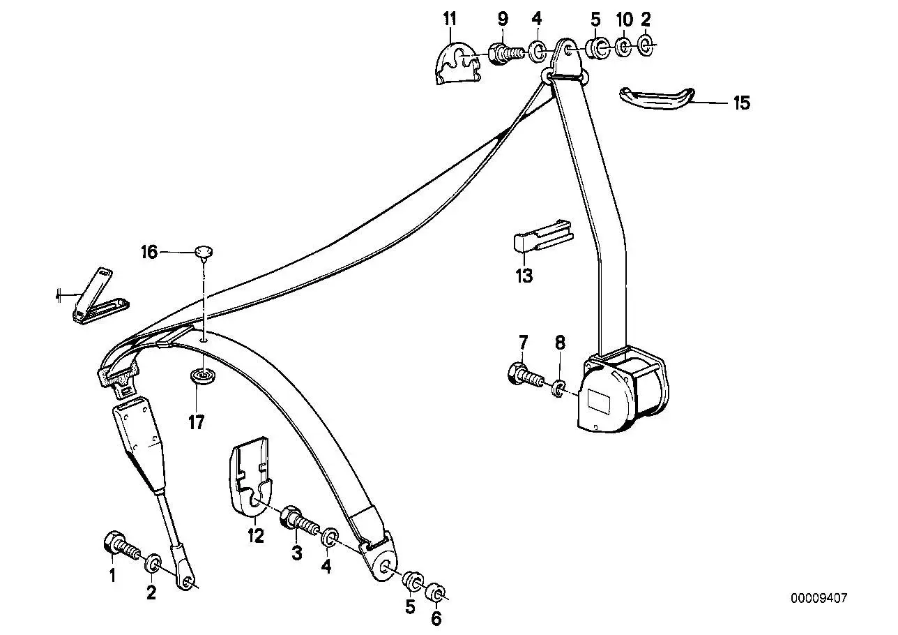 BMW Abdeckkappe E12 E23 E28 72111860143 - Bildposition 12