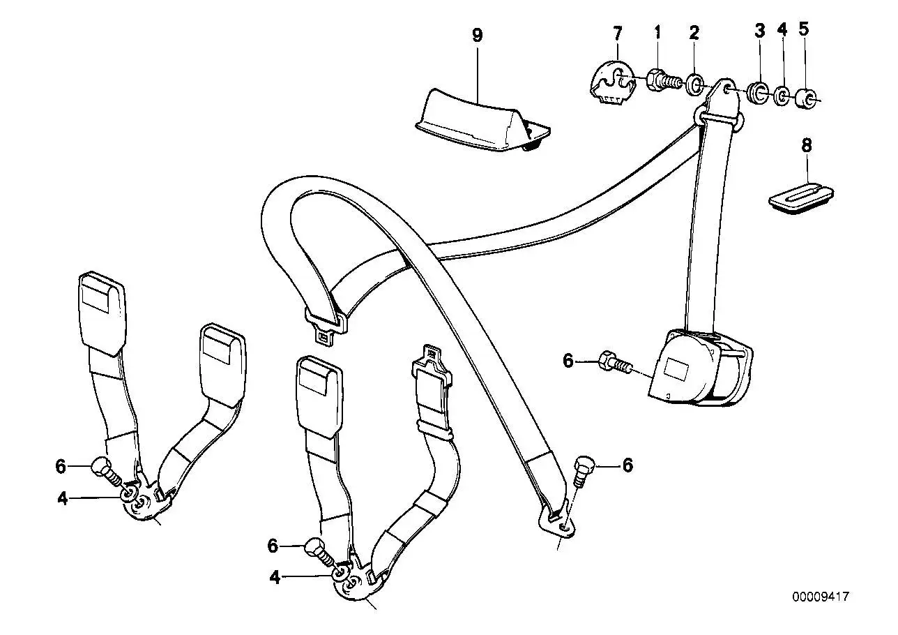 BMW Bügel E30 72111924947 - Bildposition 09