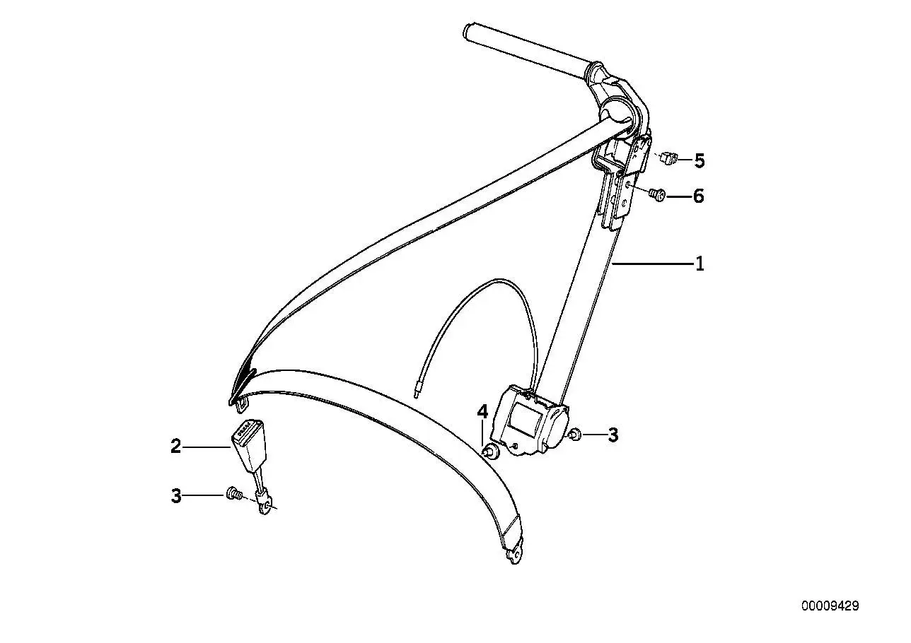 BMW Untergurt vorn E31 72118134660