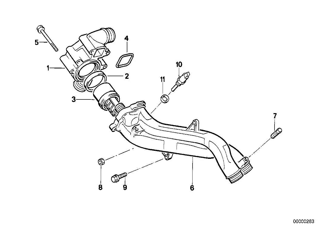 BMW Dichtring E34 E39 E52 11531312287