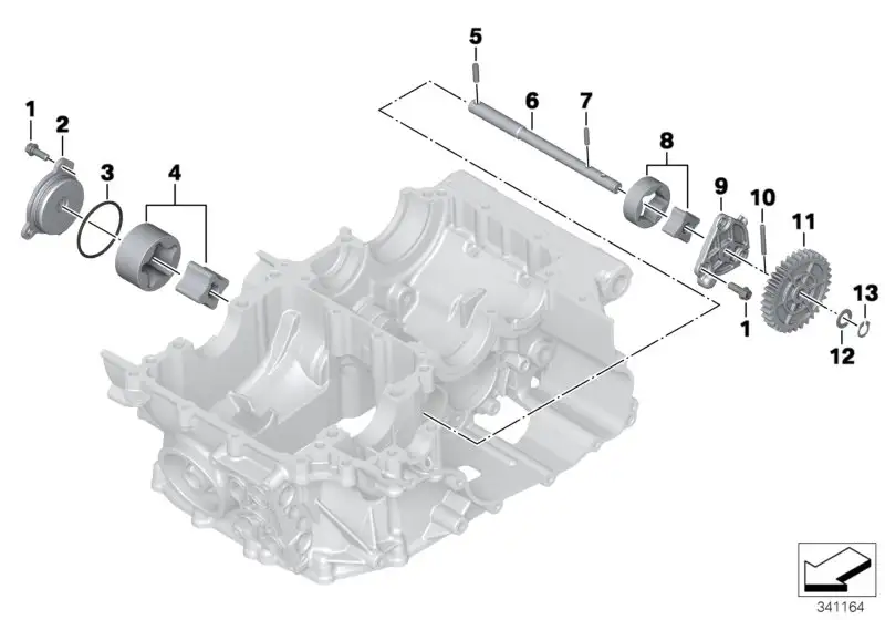 BMW Ölpumpenwelle 11417690440 - Bildposition 06