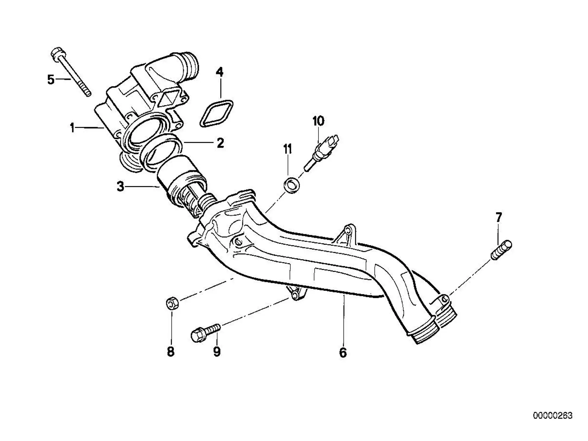 BMW Dichtring E34 11531312635