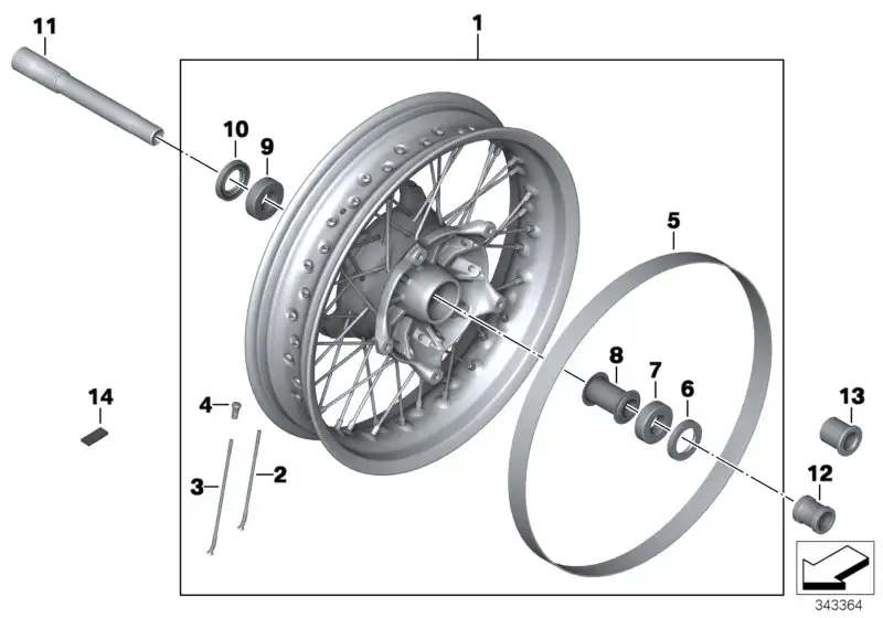 BMW Wellendichtring K21 36318558437 - Bildposition 10