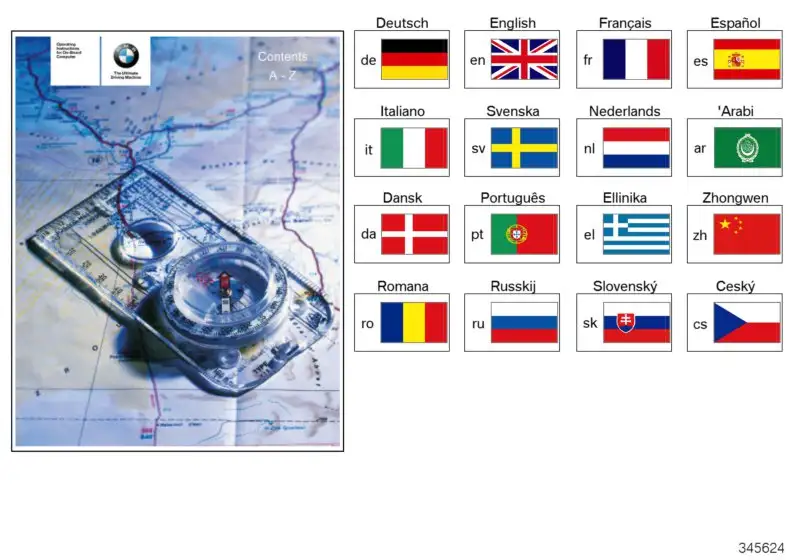 BMW Betriebsanleitung Deutsch Navi Professional E83 E85 E86 01400
