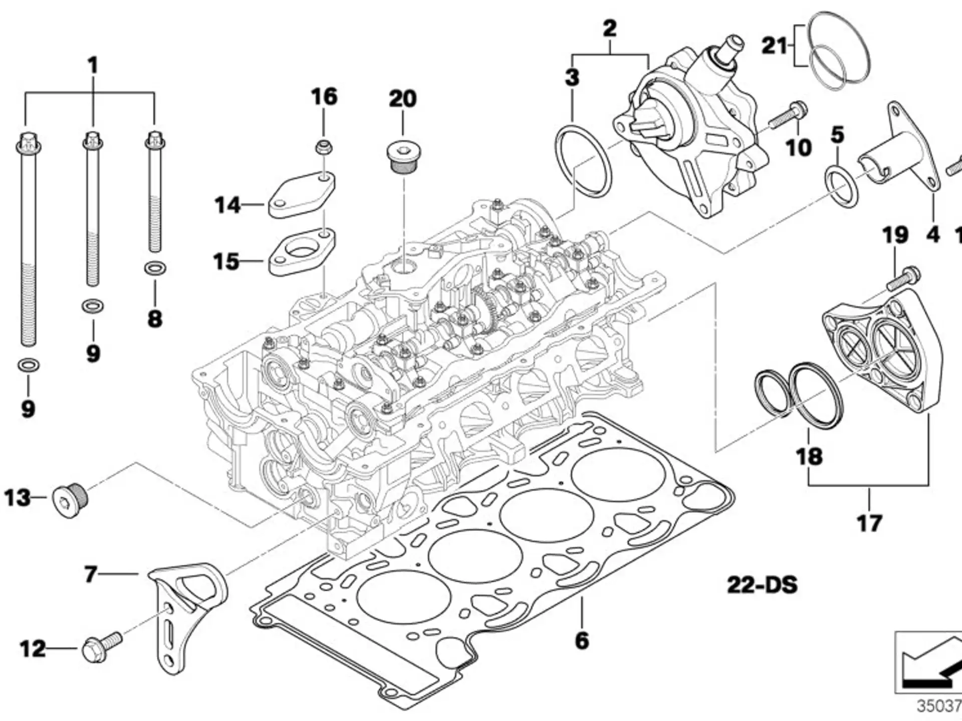 BMW O-Ring E46 E53 E60 E61 E63 E64 E65 E66 E70 E81 E82 E83 E84 E85 E87 E88 E90 E91 E92 E93 11667509080