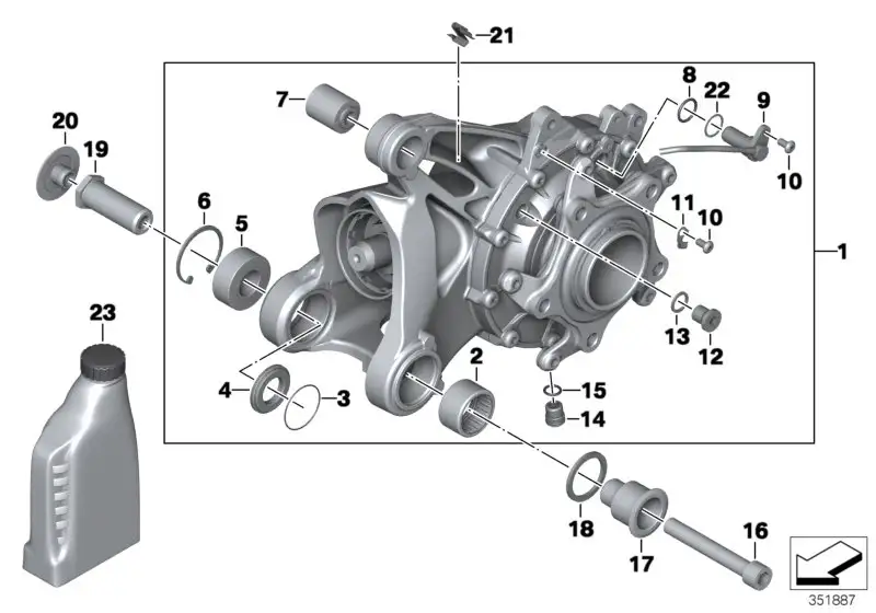 BMW O-Ring K25H K29 34527708522 - Bildposition 08