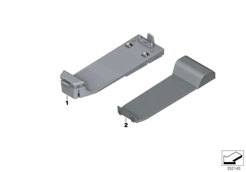 BMW Abdeckung F01 F02 F25 F30 F31 F32 F33 F34 F36 F39 F45 F46 F48 F80 F82 G11 G12 G30 G31 I01 F54 F55 F56 F56E F57 F60 84109169728