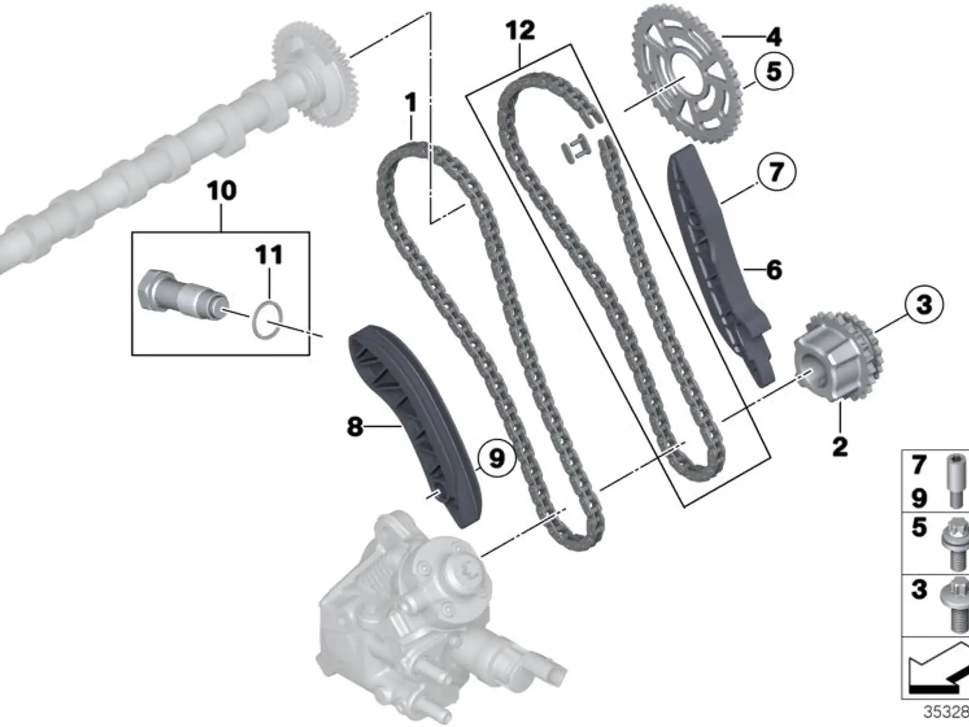BMW Dichtring E60 E61 E70 E71 E81 E82 E83 E84 E87 E88 E90 E91 E92 E93 F01 F02 F06 F07 F10 F11 F12 F13 F15 F16 F20 F21 F22 F23 F25 F26 F30 F31 F32 F33 F34 F36 F39 F44 F45 F46 F48 G01 G02 G05 G06 G07 G11 G12 G14 G15 G16 G20 G21 G30 G31 G32 F54 F55 F56 F57 F