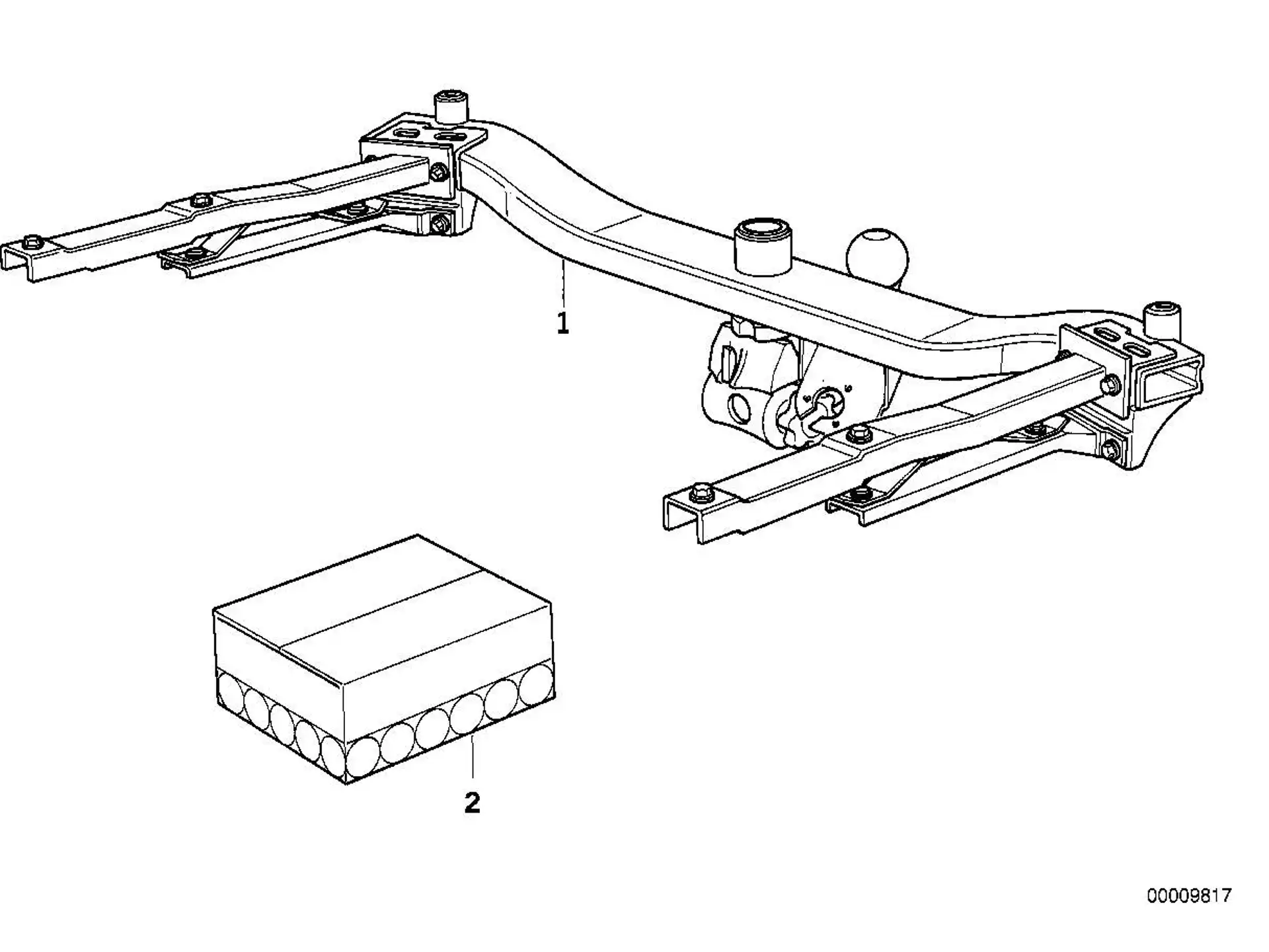 BMW Klappe E36 51122233798