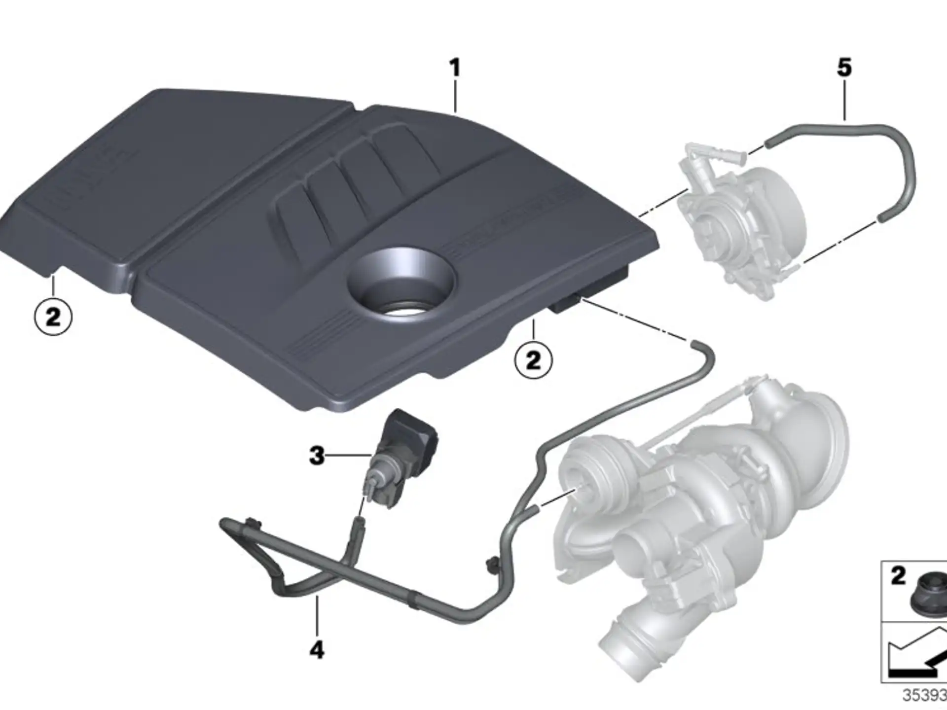 BMW Druckwandler F20 F21 F30 F31 R55 R56 R57 R58 R59 R60 R61 11657599547