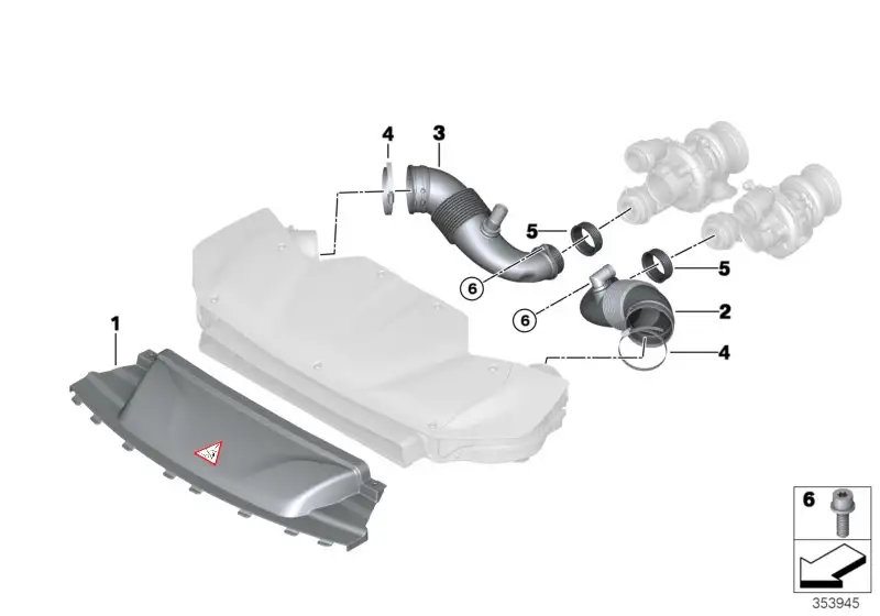 BMW Faltenbalg F15 F16 13717638569