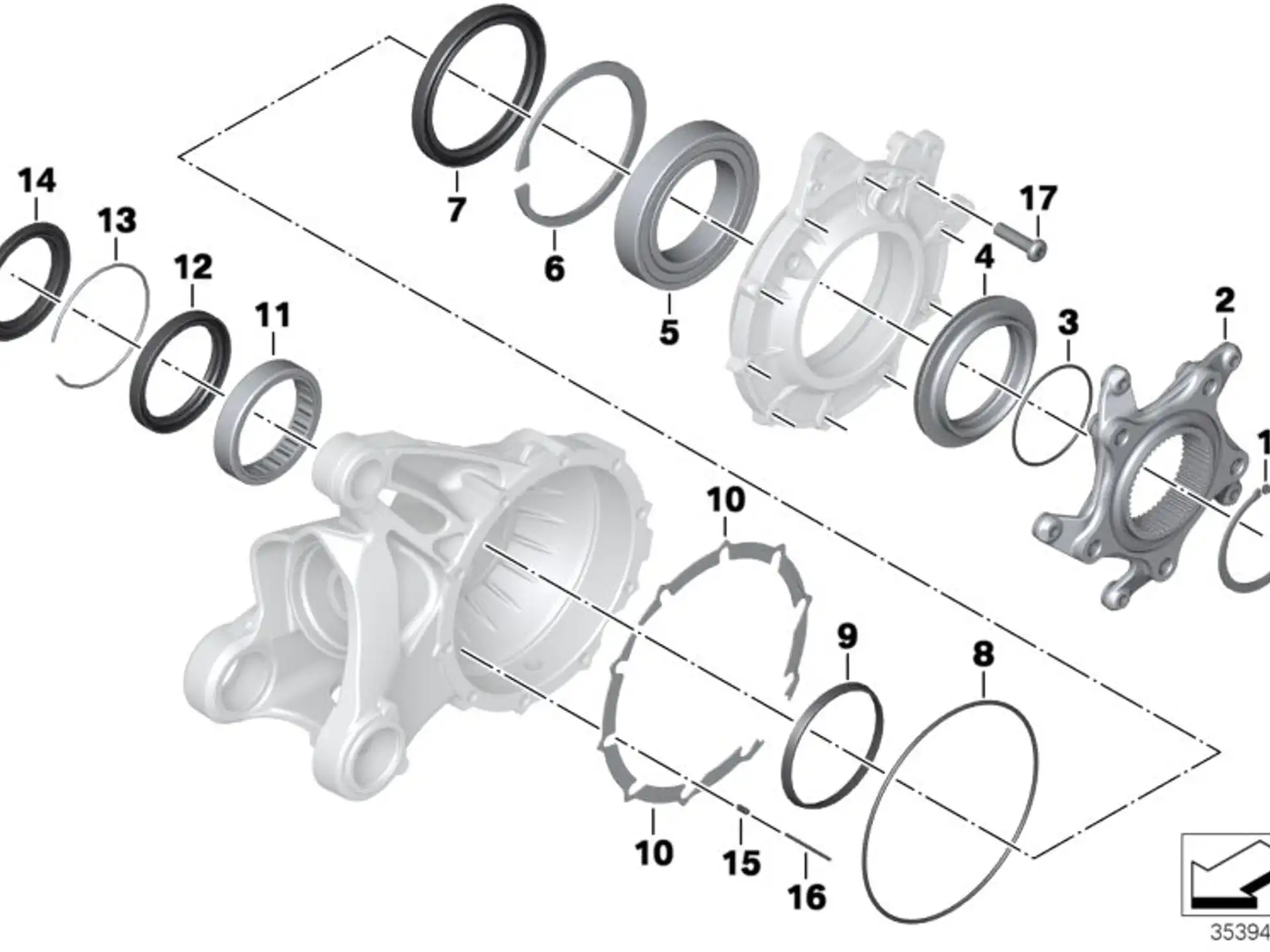BMW O-Ring K21 K22 K23 K25 K25H K26 K27 K28 K29 K32 K33 K34 K40 K43 K44 07119907129