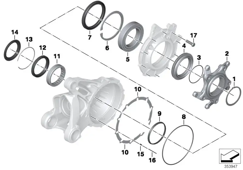 BMW Passscheibe 33117690613 - Bildposition 10