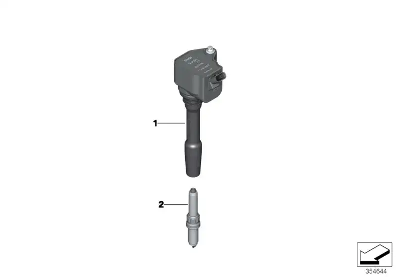 BMW Zündspule F20 F21 F22 F23 F30 F31 F32 F33 F34 F36 F39 F44 F45