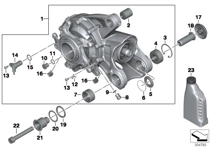 BMW Lagerzapfen K44 33177685961 - K44 / Bildposition 21