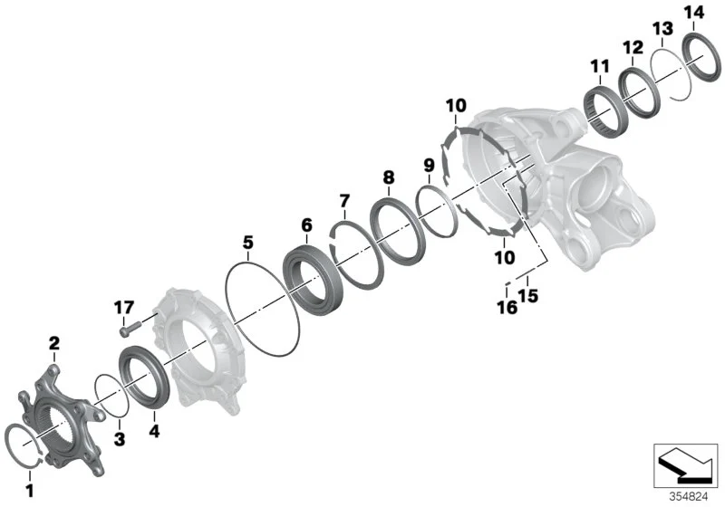 BMW Sicherungsring K21 K22 K23 K25 K25H K26 K27 K28 K29 K32 K33 K40 K43 K44 07119904689