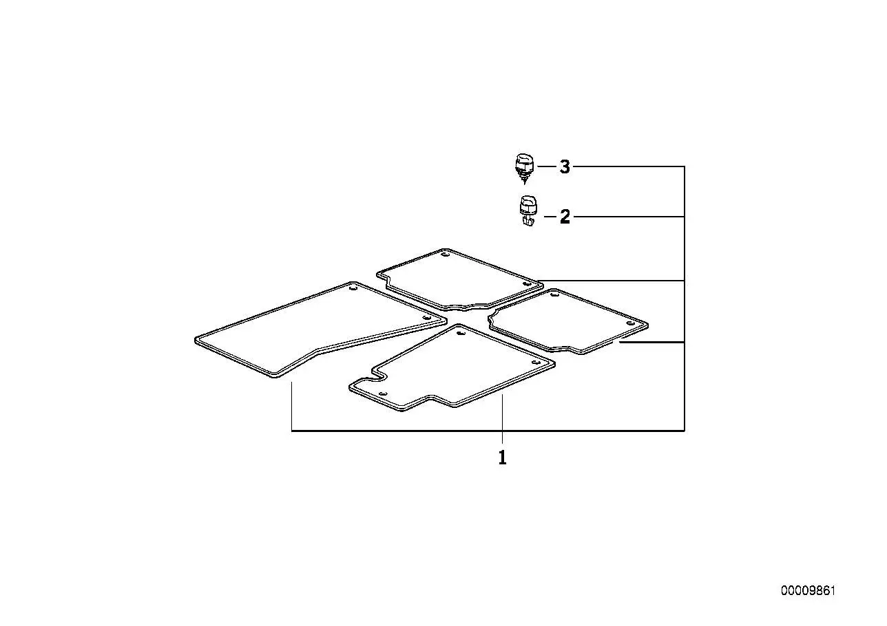 BMW Drehverschluss E32 E34 82119413235 - Bildposition 02