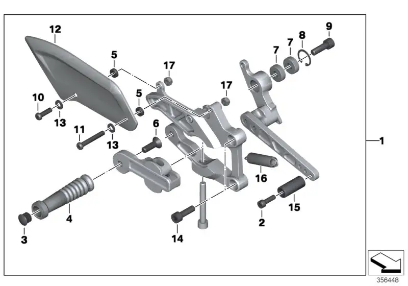 BMW Flachkopfschraube K42 07119905984