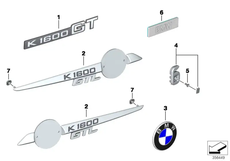 BMW Schriftzug K48 51148545114