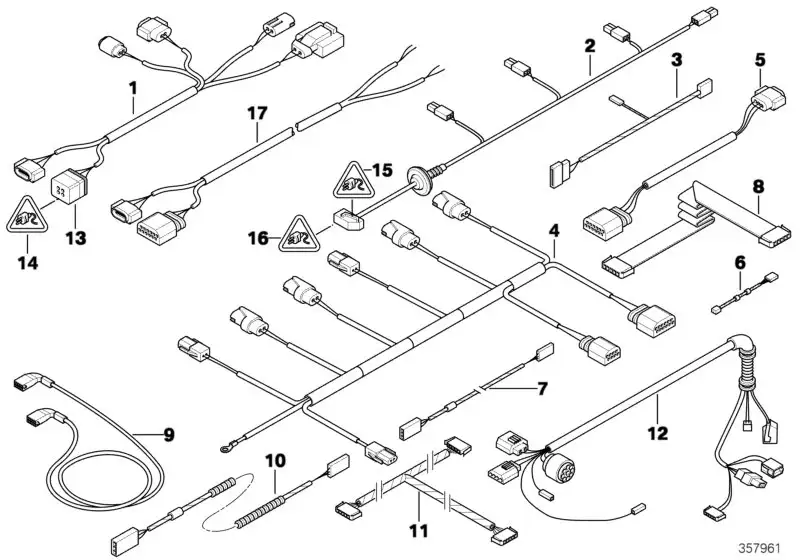 BMW Universal-Buchsengehäuse uncodiert E60 E61 E63 E64 E65 E66 F2