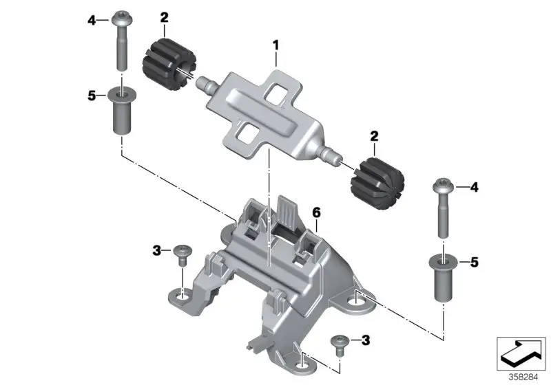BMW Verstellplatte Sitz vorn K52 52538531287