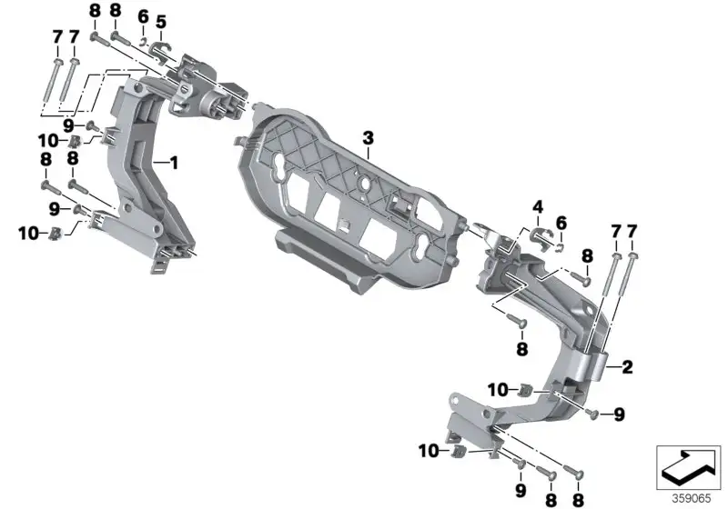 BMW Zylinderschraube K52 07129907532