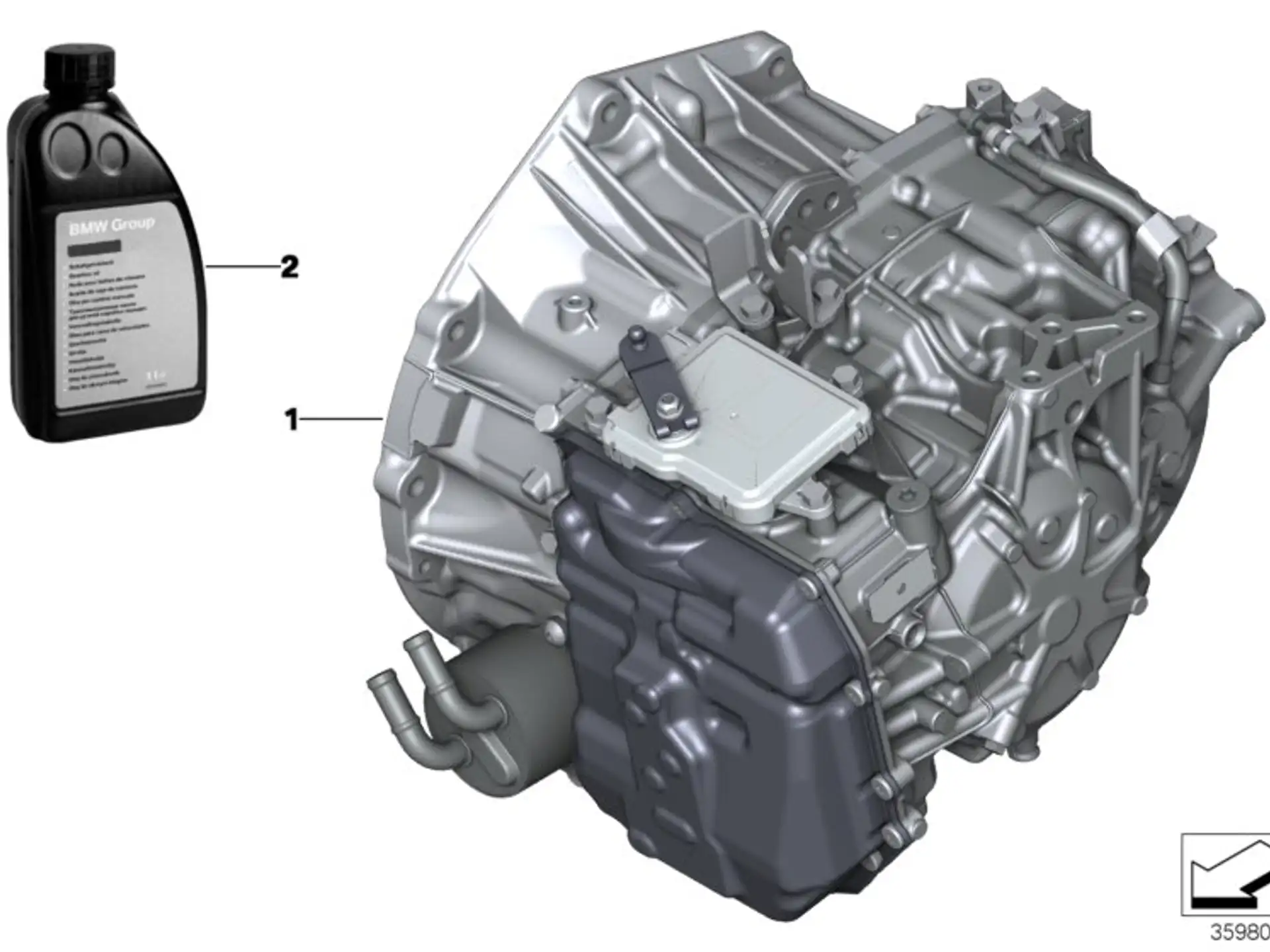 BMW ATF 6 F39 F45 F46 F48 I12 I15 F54 F55 F56 F57 F60 83222355599