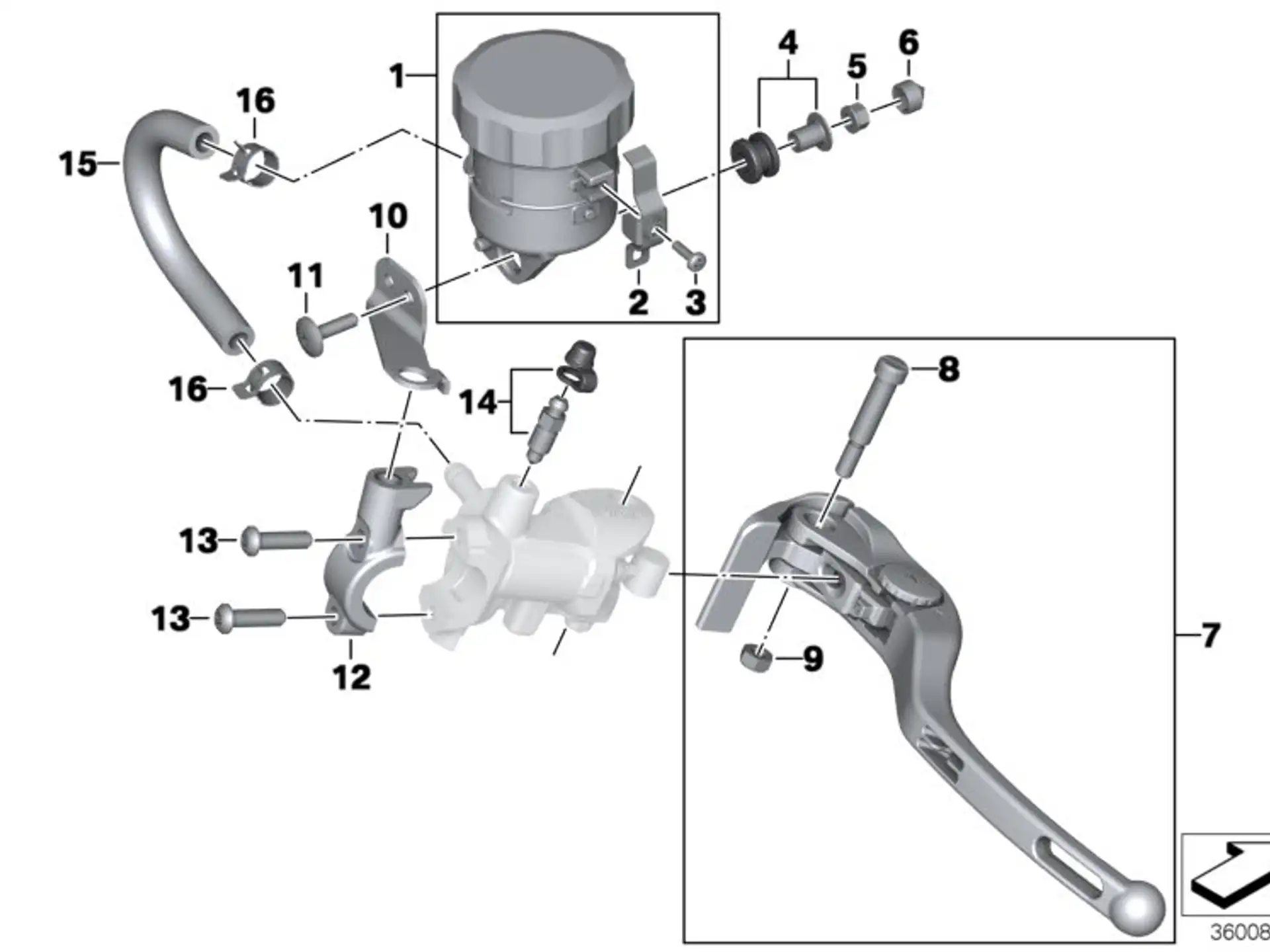 BMW Kappe A61 F12 K30 K41 K47 R21 R21A R22 R28 12312306324