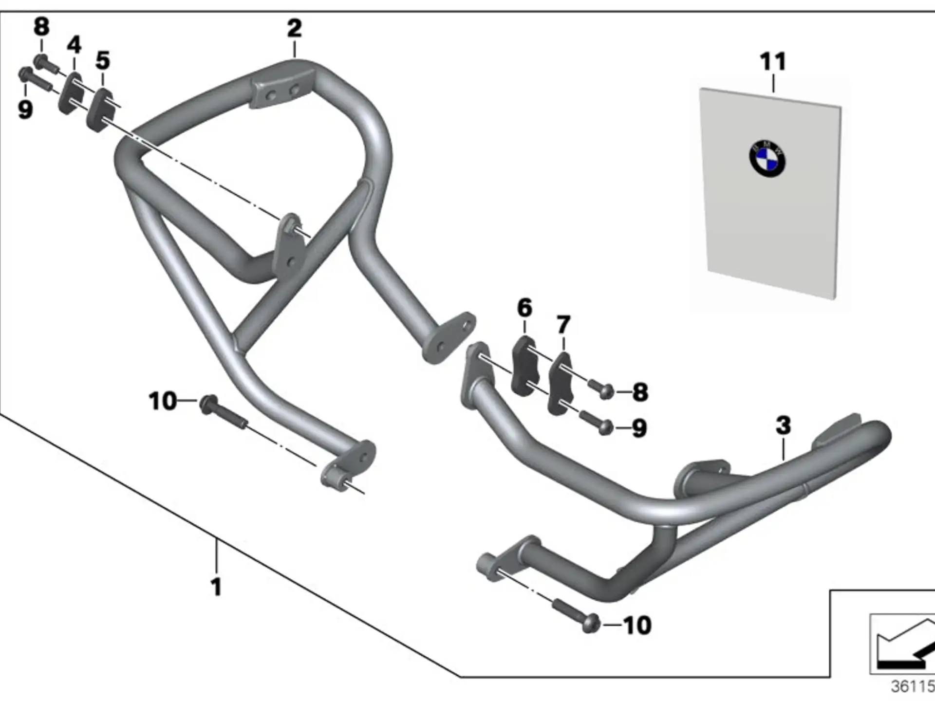 BMW Zylinderschraube K08 K09 K50 K51 K53 K54 K69 07129908654