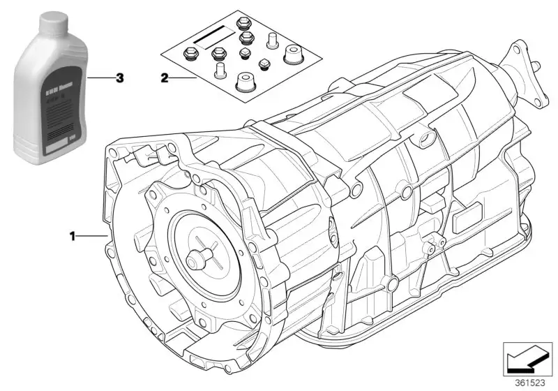 BMW Automatik-Getriebeöl Dexron VI E39 E46 E53 E81 E82 E83 E84 E8
