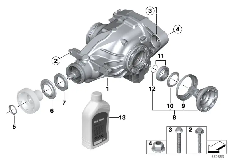 BMW Staubschutzteller gross E60 E61 E63 E64 E82 E90 E92 E93 33132