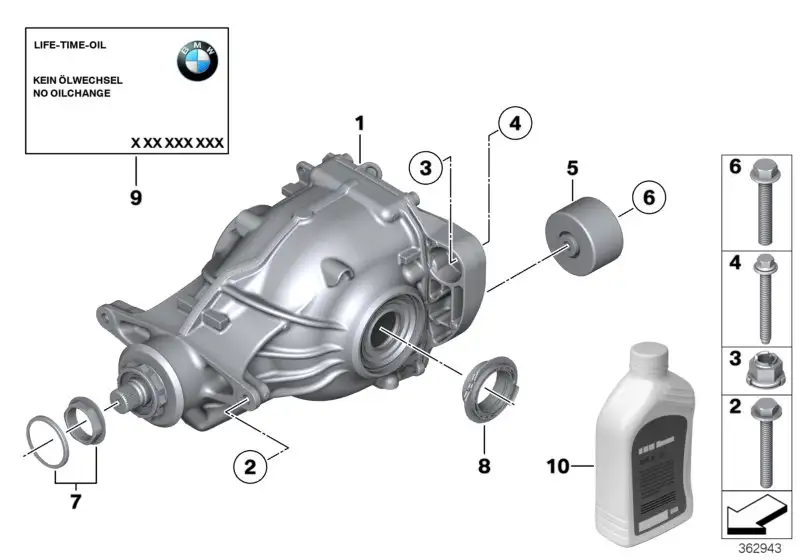 BMW Schwingungstilger F10 33107631467