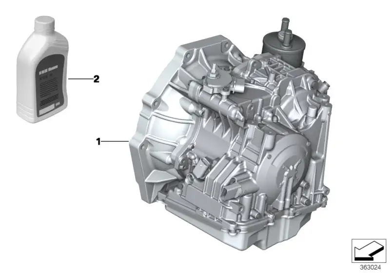 BMW Automatik-Getriebeöl JWS 3309 R52 R53 R55 R56 R57 R58 R59 R60